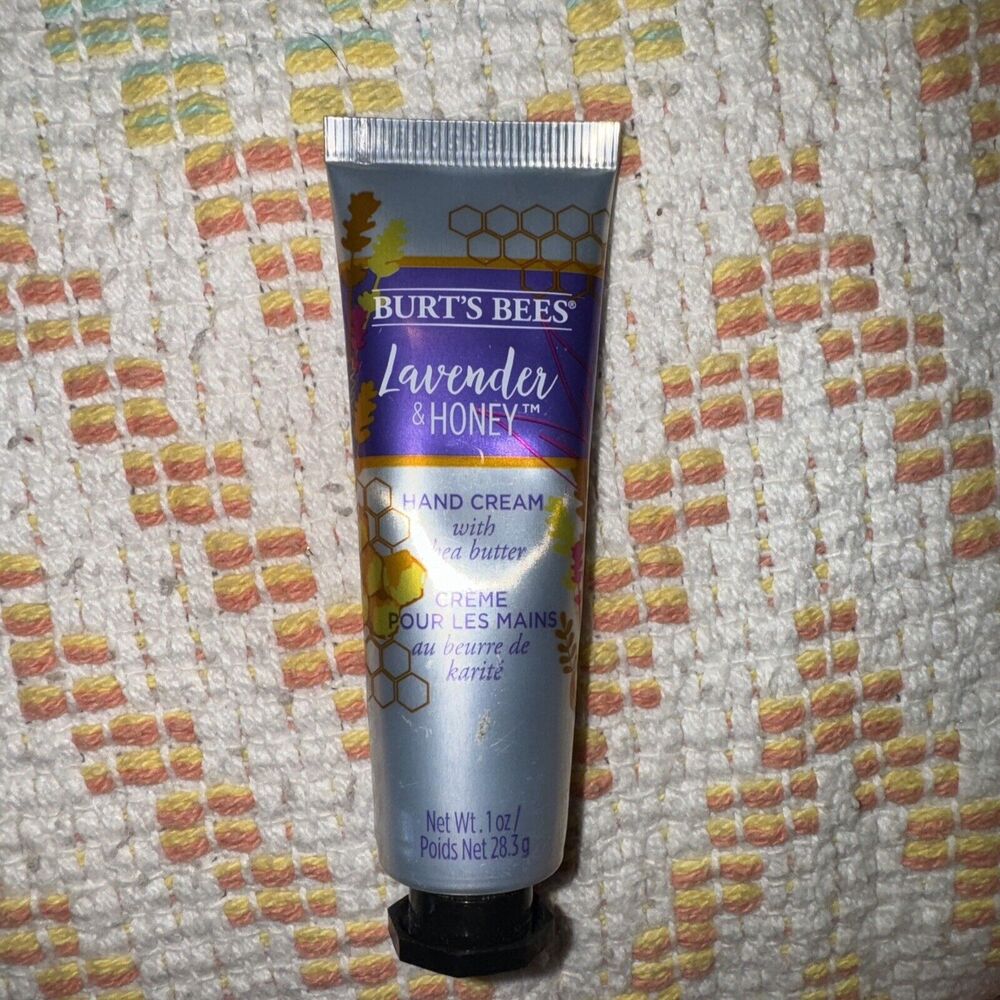 BURT'S‎ BEES Shea Butter Lavender And Honey Hand Cream - 1oz *NO BOX*